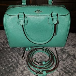 Coach Mini Bennett Satchel Green